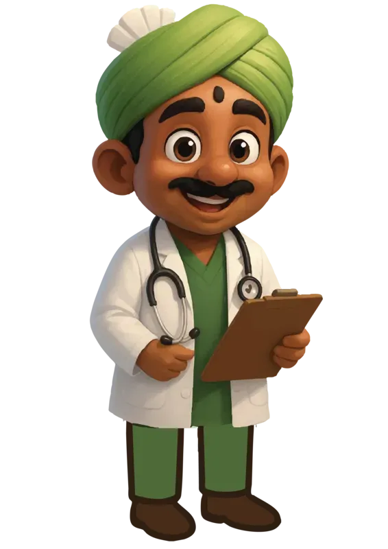 Lal Feeds expert doctor mascot